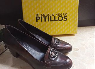 Zapatos mujer piel t37 Pitillos Nuevos!!