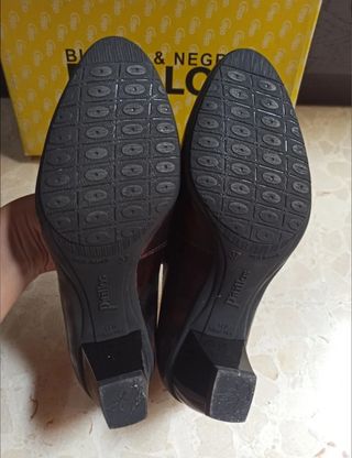 Zapatos mujer piel t37 Pitillos Nuevos!!