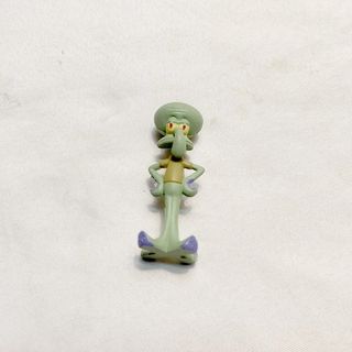 Pack 6 figuras de Bob Esponja, calamardo pastel