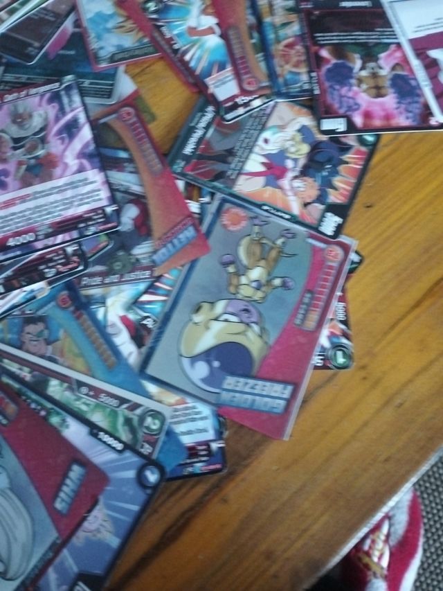cartas dragonball lote 85 cartas