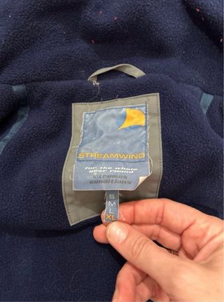 Chaqueta esquí snow talla XL