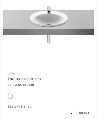 Picas Lavabo con grifos Grohe