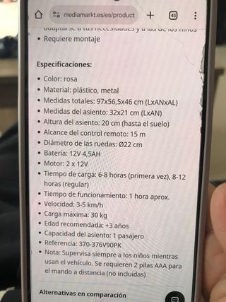 Coche rosa