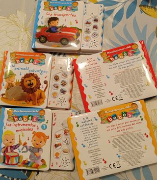 Lote nuevos cuentos musical para los más pequeños.