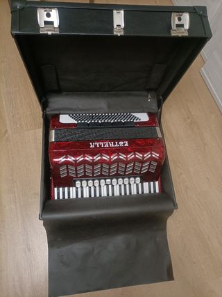 Acordeón estrella 120 bajos