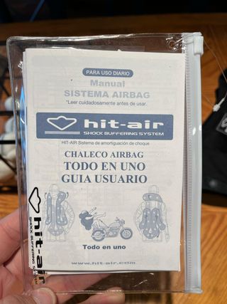 Chaleco Airbag Hit-Air MLV-C negro