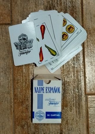 CARTAS NAIPE ESPAÑOL MARCA FOURNIER
