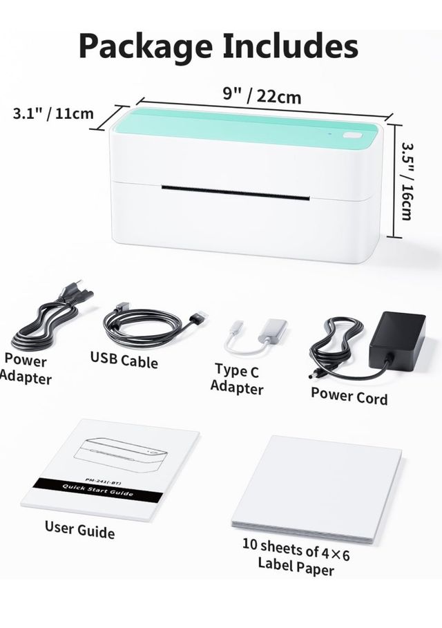 Impresora Termica Etiquetas Adhesivas