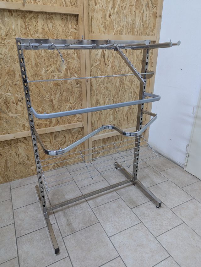 Nuovo stender espositore gondola con diverse barre