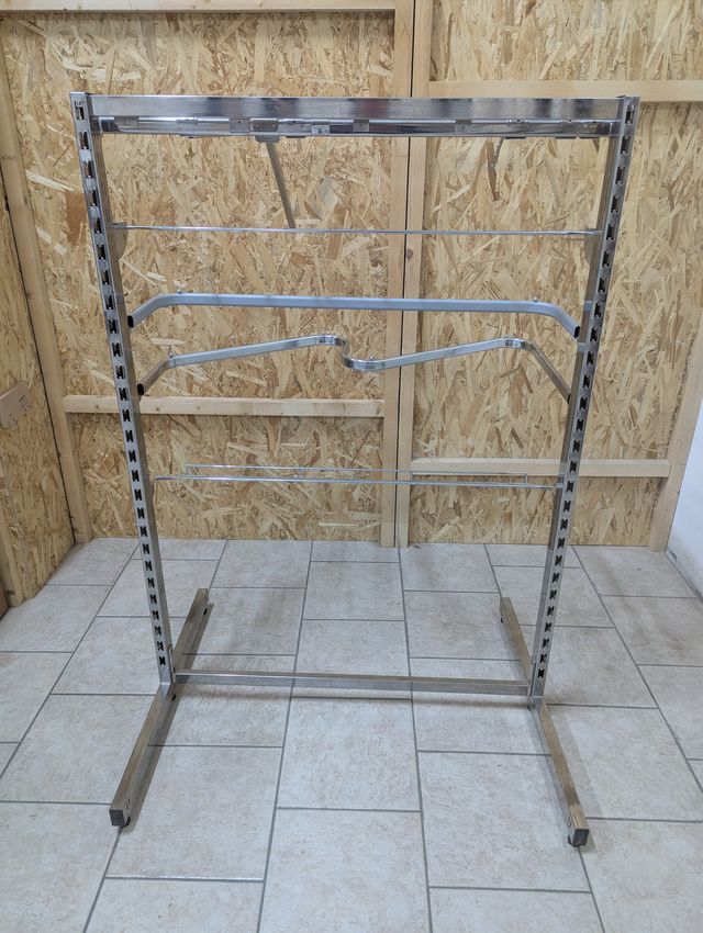 Nuovo stender espositore gondola con diverse barre