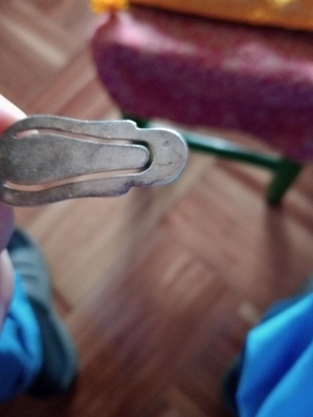 Plata pinza billetero cartier