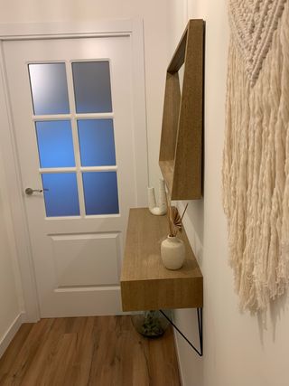 Mueble recibidor cajon y espejo Sklum