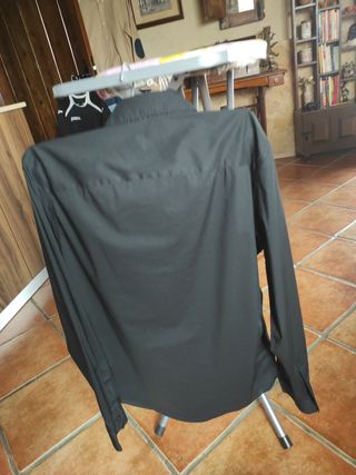 Camisa chico negra