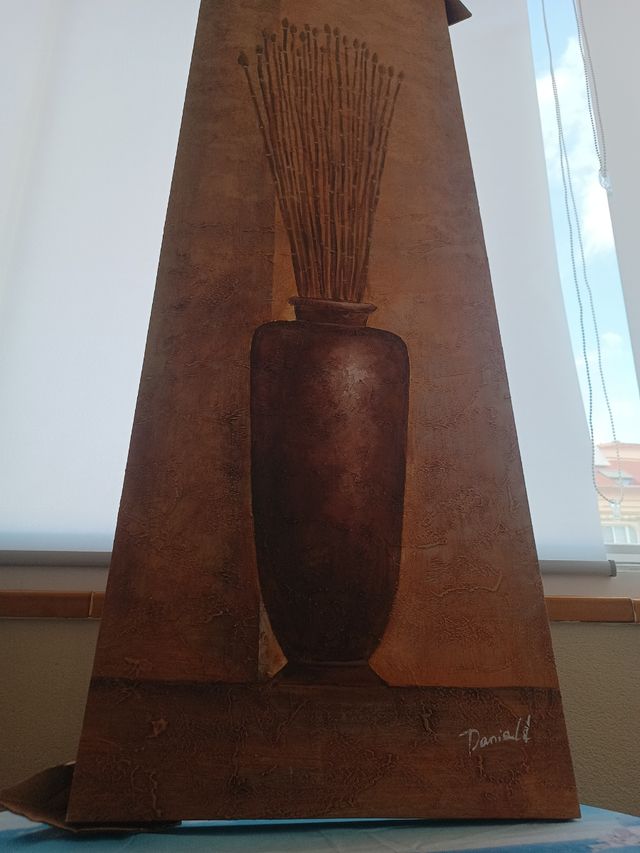 Cuadro Jarrón marrón (nuevo)