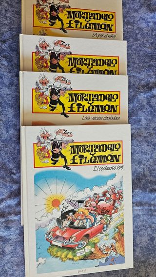 4 libros comics Mortadelo y Filemon