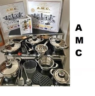 BATTERIA AMC 23 PEZZI ADATTA PER  INDUZIONE – GAS