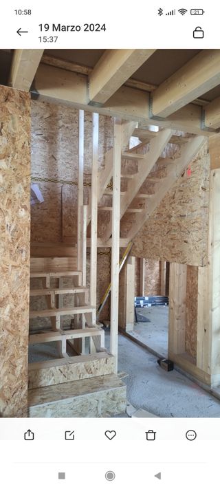 Escaleras de madera