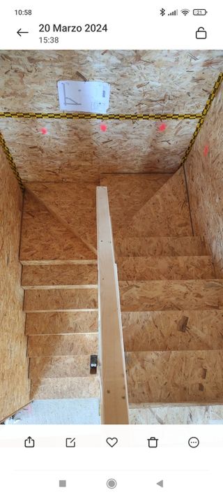 Escaleras de madera