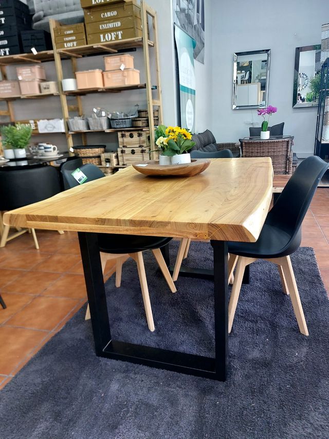 Mesa de Comedor o Cocina Acacia 160cm * 85 Cm