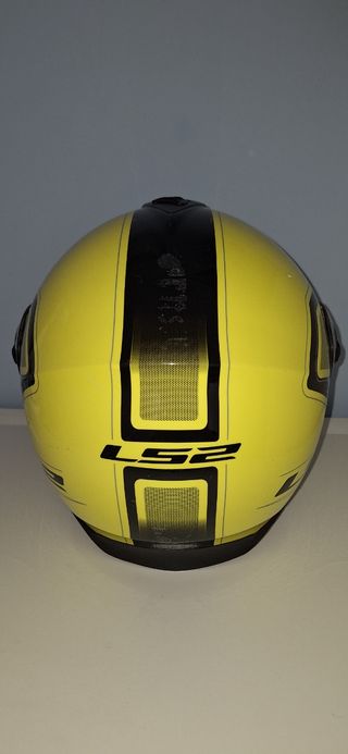 Casco moto LS 2 amarillo. XS
