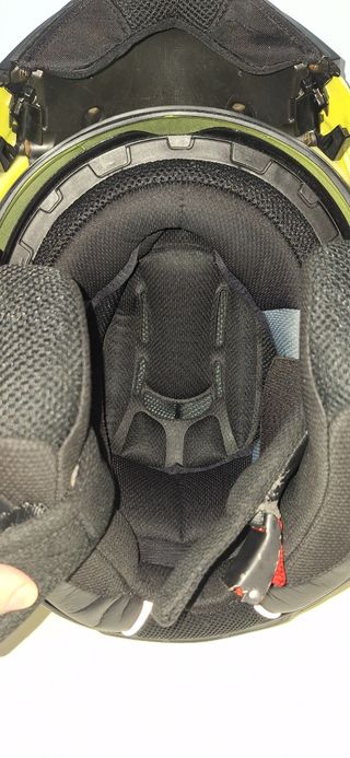 Casco moto LS 2 amarillo. XS