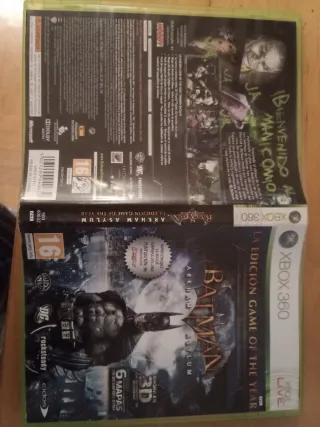 XBOX 360 Batman Arkham Asylum GOTY