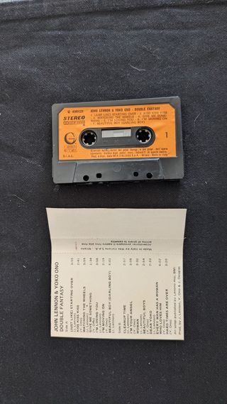 Cassetta musicale double fantasy