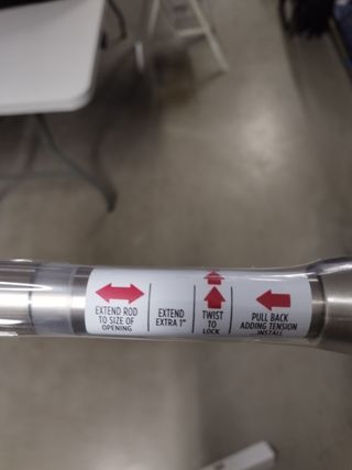 Barra NUEVA para cortina de ducha