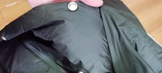 Abrigo de plumón de Zara talla L