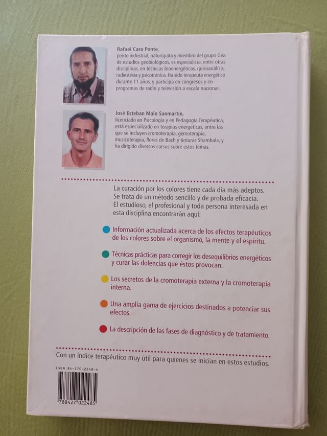 El gran libro de la Cromoterapia.