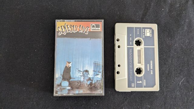 Musicassetta Genesis live