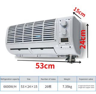 Split interior para  camion-caravana