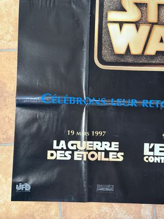 La trilogia star wars frances cartel original
