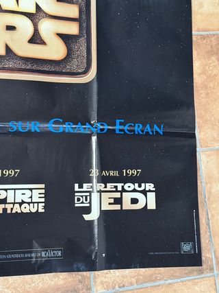 La trilogia star wars frances cartel original