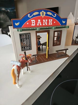 Playmobil Maletín 4398 sheriff-bank