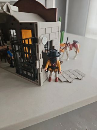 Playmobil Maletín 4398 sheriff-bank