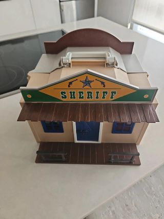 Playmobil Maletín 4398 sheriff-bank