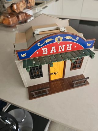 Playmobil Maletín 4398 sheriff-bank