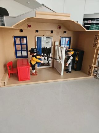 Playmobil Maletín 4398 sheriff-bank