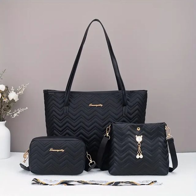Bolso Negro para Mujer 3 Pack