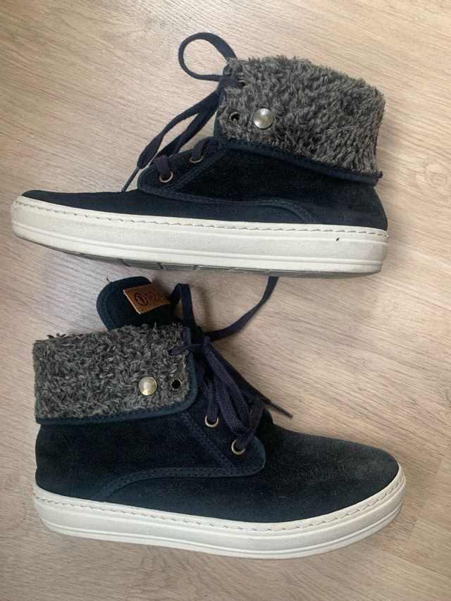 Zapatillas negras 37 natural world