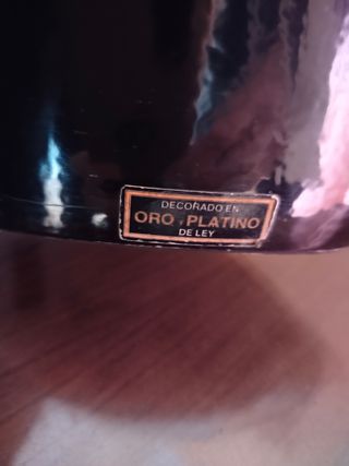 Jarrón porcelana Galos