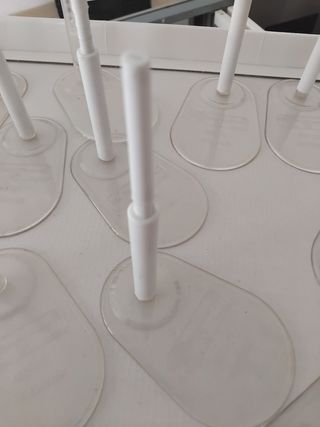 Peana de plastico para precios