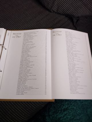 Recetas oro Cocina Asturiana