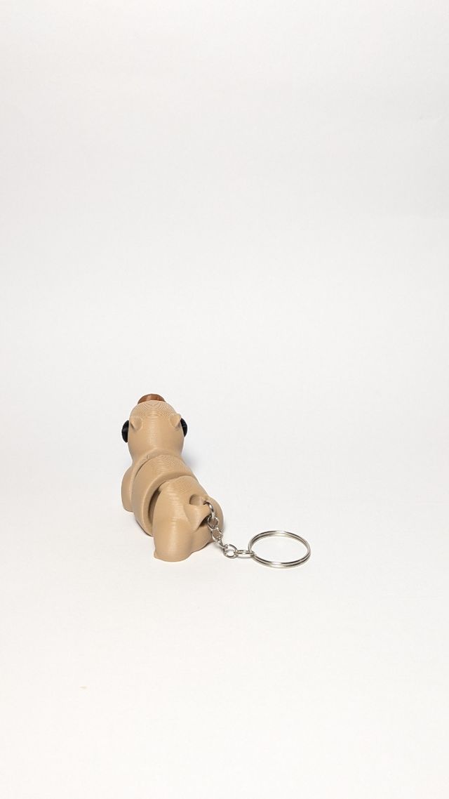 Capibara llavero articulado