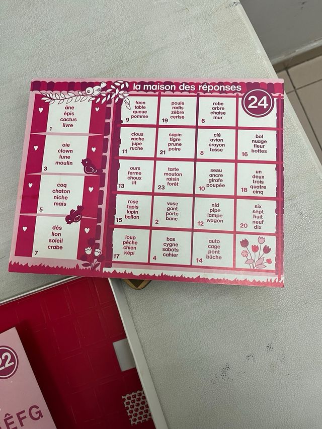 La masion des mots juego para apender frances