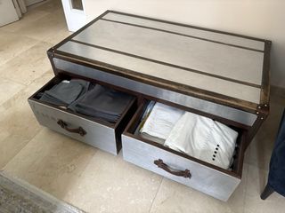 Mesa salón baul retro