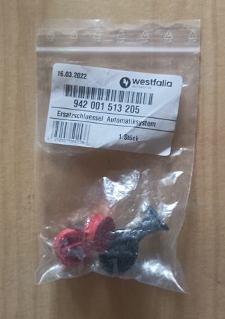 Westfalia , llave número 5 para remolque