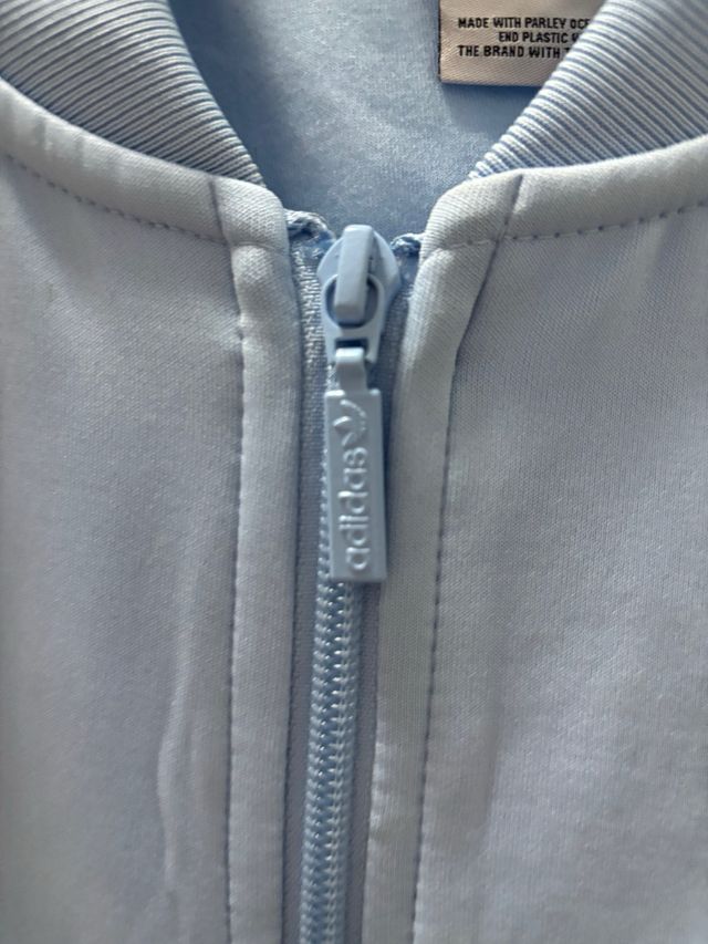 chaqueta adidas azul