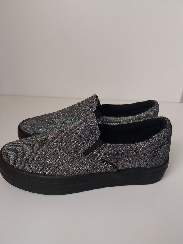 Slip On Plateado